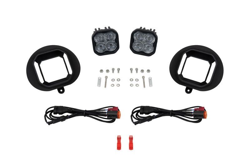 Diode Dynamics SS3 Max Type 2003 Sierra Kit ABL White SAE Fog Fog Lights Diode Dynamics