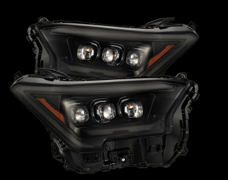 AlphaRex 2024 Toyota Tacoma NOVA-Series Projector Headlights (Pair) - Alpha-Black w/Activation Light Headlights AlphaRex