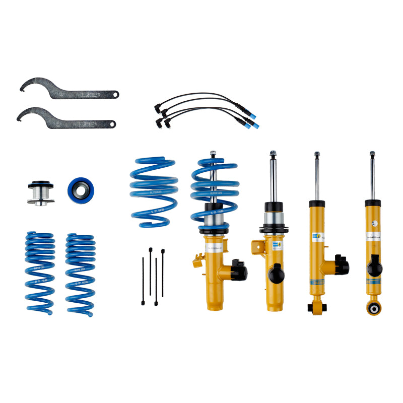 Bilstein B16 (DampTronic) 13-15 BMW 335i xDrive Front and Rear Suspension Kit Coilovers Bilstein