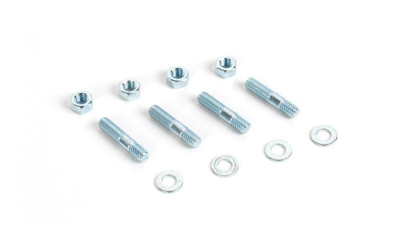 Cometic Carburetor Studs 1 1/2in Zinc Plated - Set of 4 With Washers and Nuts Gasket Kits Cometic Gasket