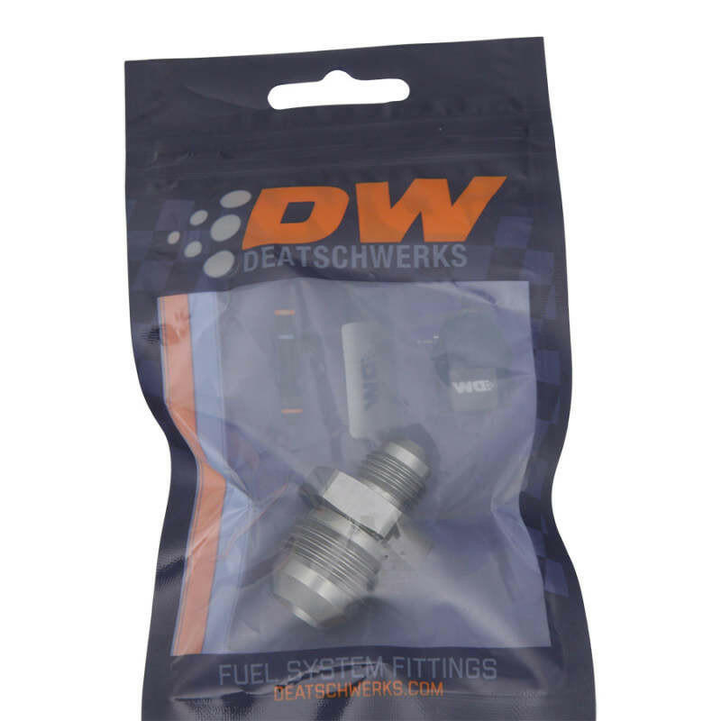 DeatschWerks 10AN Male Flare To 6AN Male Flare Reducer Straight Coupler Fittings DeatschWerks