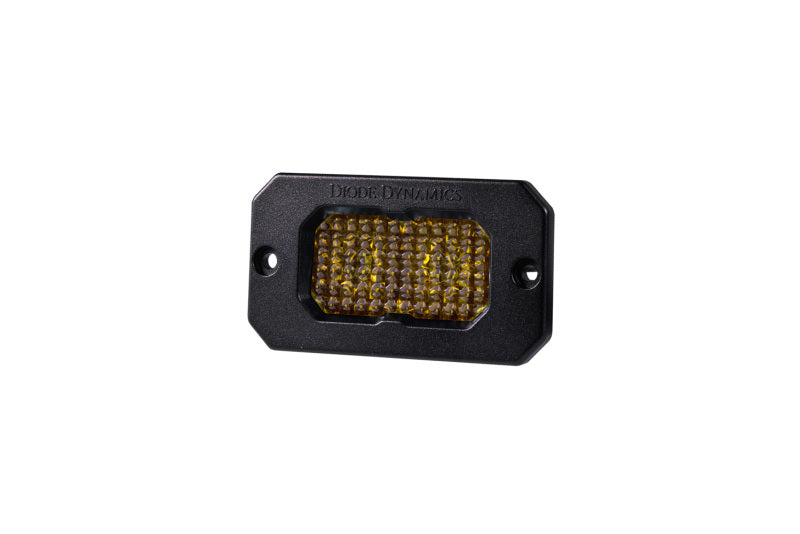 Diode Dynamics Stage Series 2 In LED Pod Pro - Yellow Flood Flush ABL Each Light Accessories and Wiring Diode Dynamics