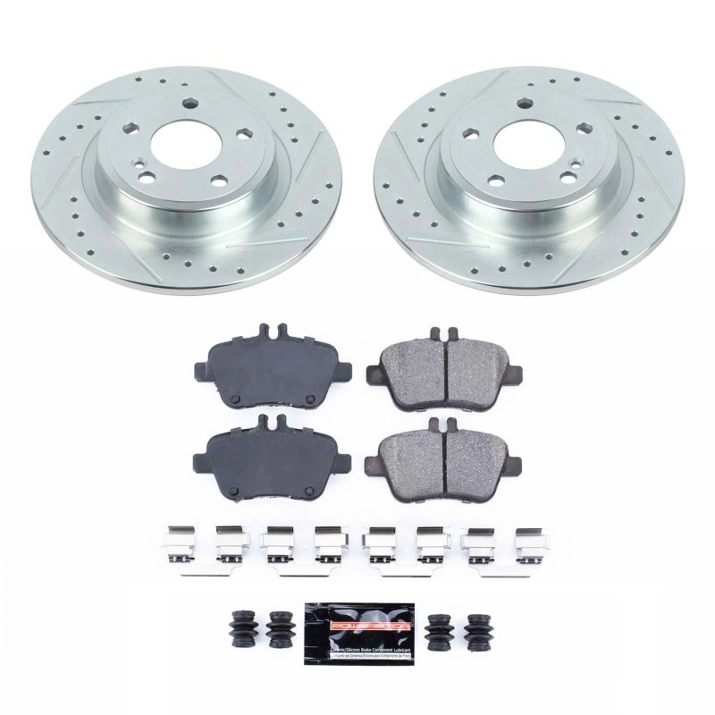 Power Stop 17-19 Infiniti QX30 Rear Z23 Evolution Sport Brake Kit Brake Kits - Performance D&S PowerStop