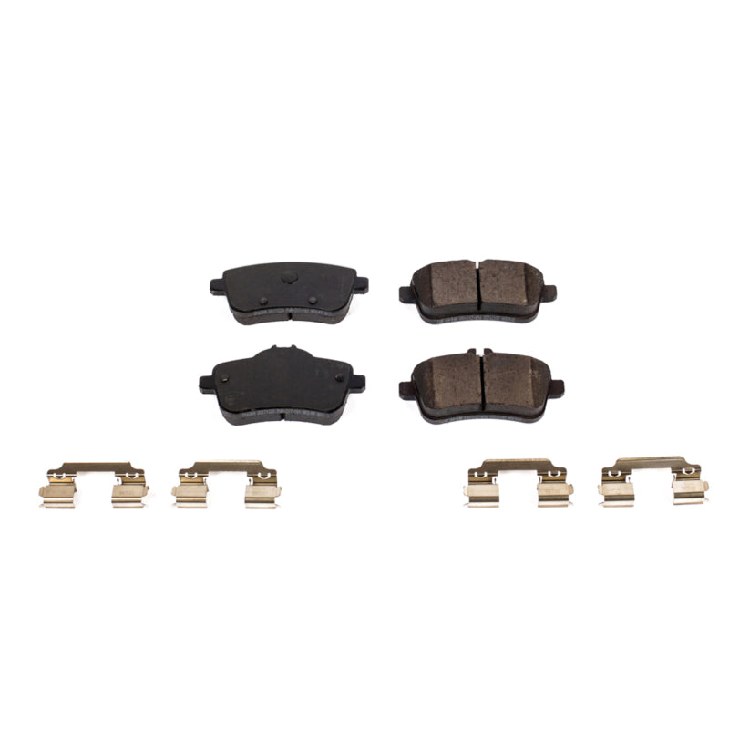 Power Stop 16-19 Mercedes-Benz GLE350 Rear Z17 Evolution Ceramic Brake Pads w/Hardware Brake Pads - OE PowerStop