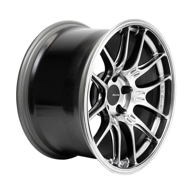 Enkei GTC02 18x10.5 5x114.3 15mm Offset 75mm Bore Hyper Silver Wheel Wheels - Cast Enkei