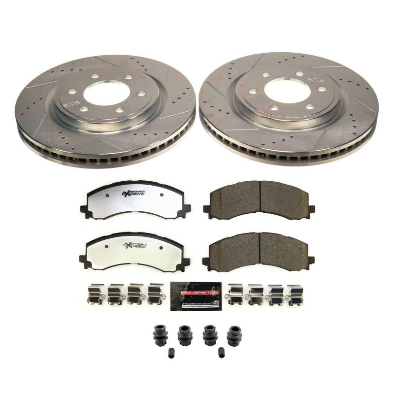 Power Stop 2022 Lincoln Navigator Front Z36 Truck & Tow Brake Kit Brake Kits - Performance D&S PowerStop