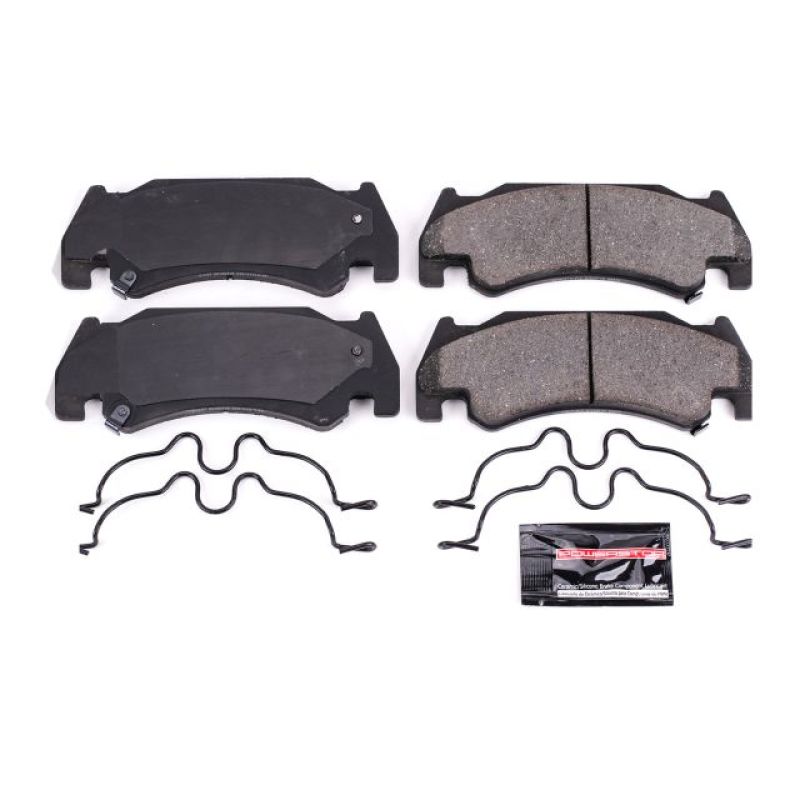 Power Stop 2005 Dodge Ram 1500 Front Z23 Evolution Sport Brake Pads w/Hardware Brake Pads - Performance PowerStop