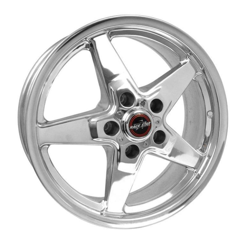 Race Star 92 Drag Star 17x7.00 5x115bc 4.25bs Direct Drill Polished Wheel Wheels - Cast Race Star