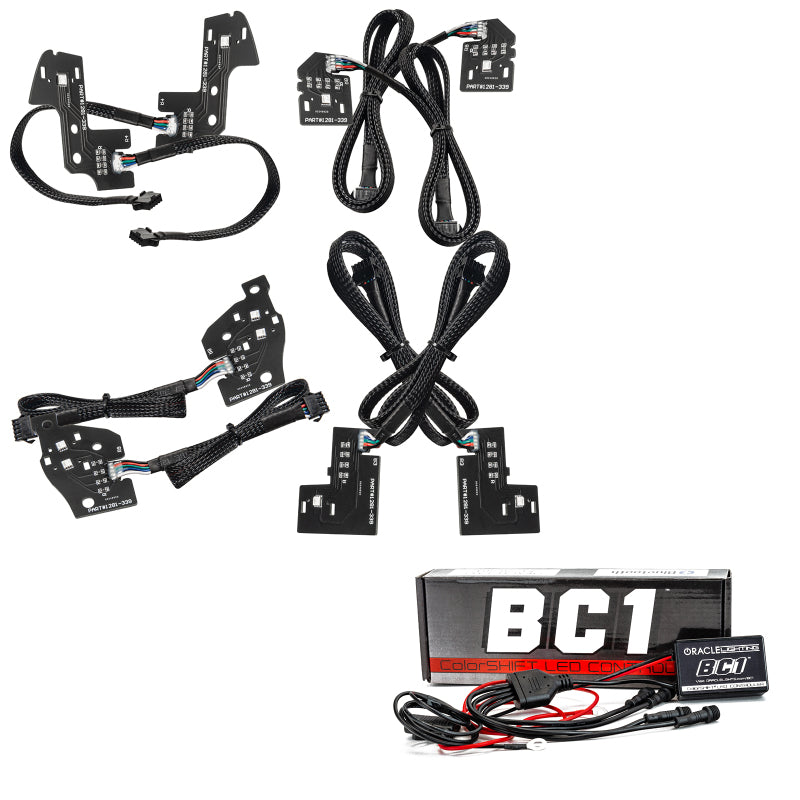 Oracle 19-21 RAM 1500 RGB+W Headlight DRL Kit Reflector LED - w/ BC1 Controller Headlights ORACLE Lighting