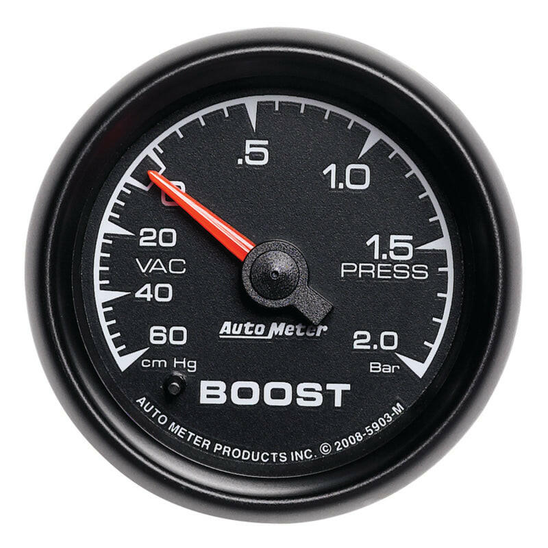 Autometer ES 52mm Boost/Vacuum Gauge Gauges AutoMeter