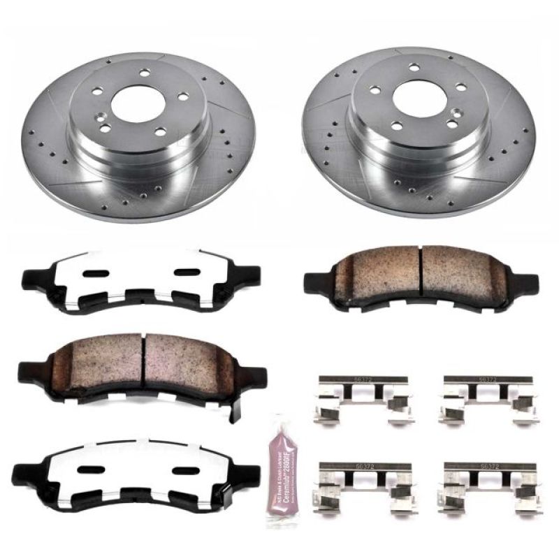 Power Stop 06-07 Buick Rainier Front Z36 Truck & Tow Brake Kit Brake Kits - Performance D&S PowerStop