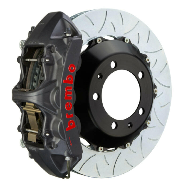 Brembo 97-04 Corvette C5 Front GTS BBK 6 Piston Cast 355x32 2pc Rotor Slotted Type-3-Black HA Brake Kits - Performance Slot Brembo
