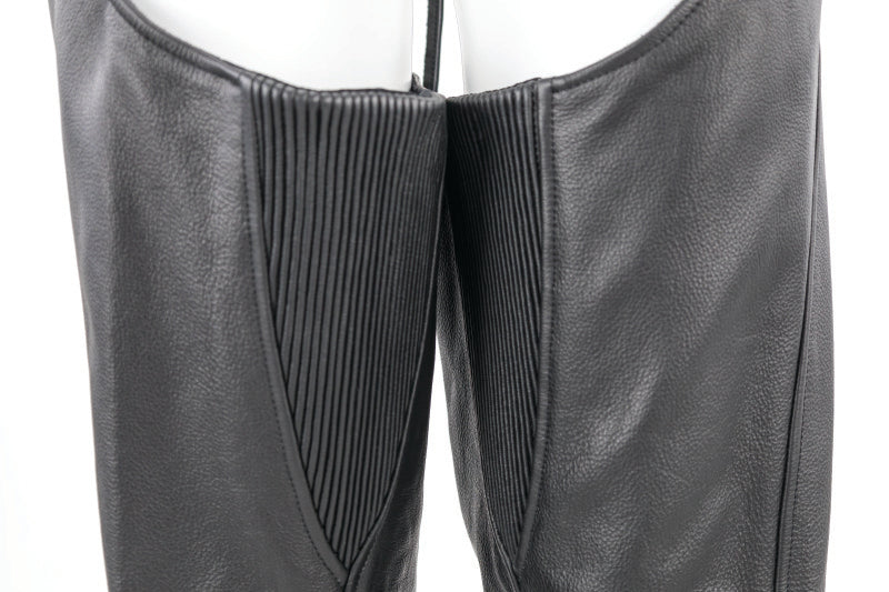 Kuryakyn Leather By River Road Sierra Leather Chaps Black Womens - Small Pants Kuryakyn