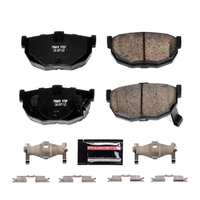 Power Stop 94-06 Hyundai Elantra Rear Z23 Evolution Sport Brake Pads w/Hardware Brake Pads - Performance PowerStop