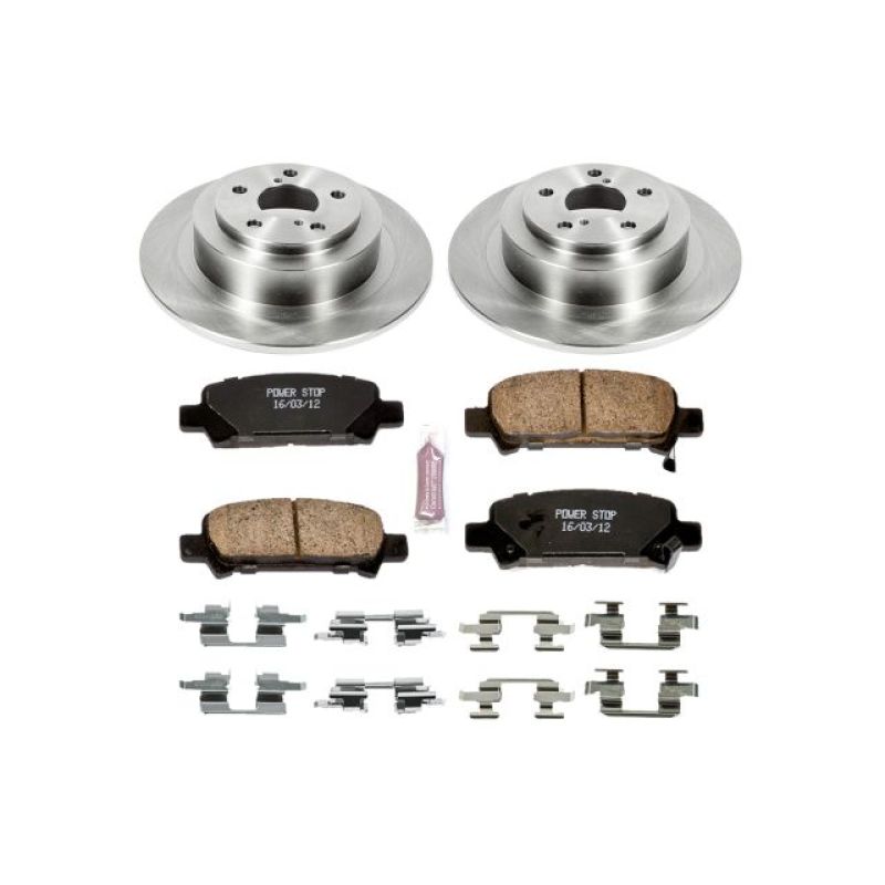 Power Stop 03-06 Subaru Baja Rear Autospecialty Brake Kit Brake Kits - OE PowerStop