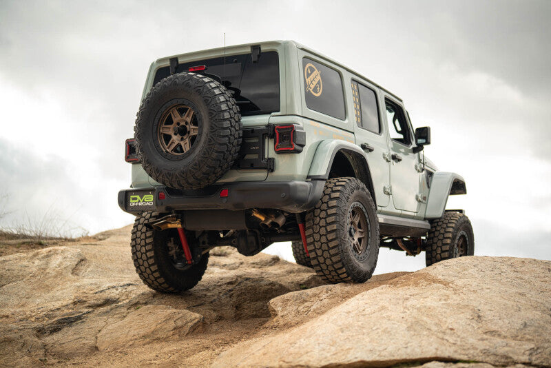 DV8 Offroad 18-25 Jeep Wrangler JL Spare Tire Carrier Chase Racks DV8 Offroad