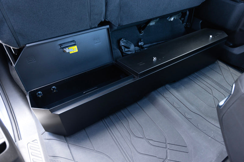 Tuffy 2019+ Chevrolet Silverado Underseat Lockbox w/ Keyed Lock Cargo Boxes & Bags Tuffy Products