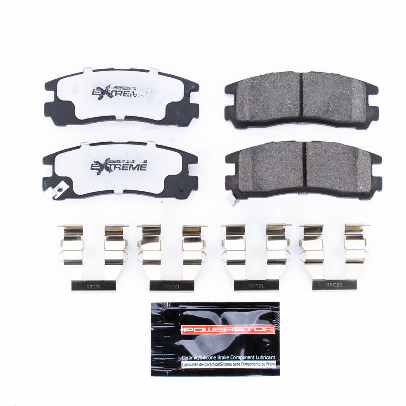 Power Stop 95-05 Chrysler Sebring Rear Z26 Extreme Street Brake Pads w/Hardware Brake Pads - Performance PowerStop