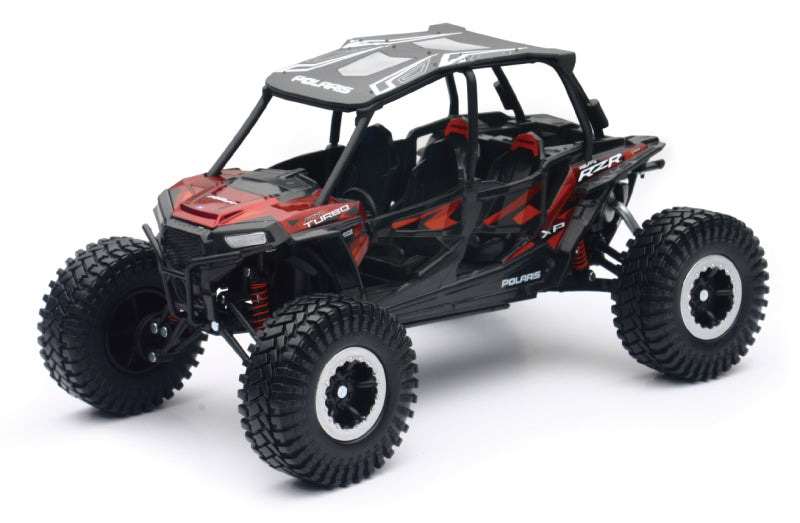 New Ray Toys Polaris RZR XP4 Rock Crawler (Titanium Metallic)/ Scale - 1:18 Toys New Ray Toys