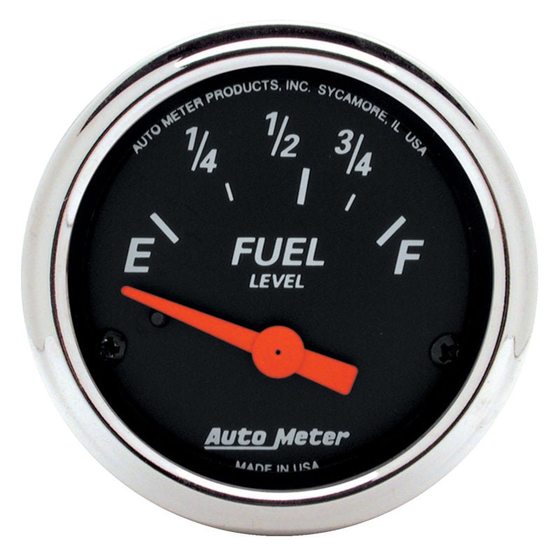 Autometer Designer Black 70-76 Duster/Demon/Dart Dash Kit 6pc Tach / MPH / Fuel / Oil / WTMP / Volt Gauges AutoMeter