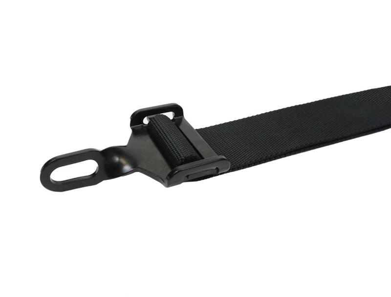 PRP Adjustable Crotch Belt for Latch and Link Harness - 5th Point Only - Black Seat Belts & Harnesses PRP Seats