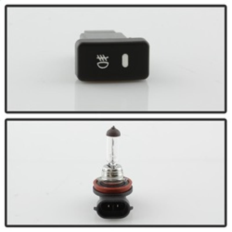 Spyder Acura RSX 05-07 OEM Fog Lights w/Switch Yellow FL-AR06-Y Fog Lights SPYDER