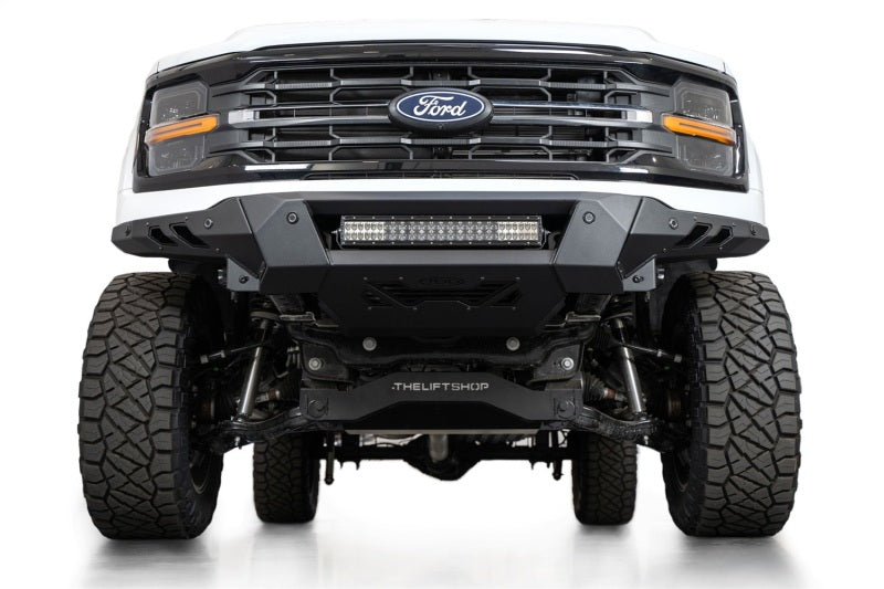 Addictive Desert Designs 2024 Ford F-150 Black Label - Front Bumper Bumpers - Steel Addictive Desert Designs