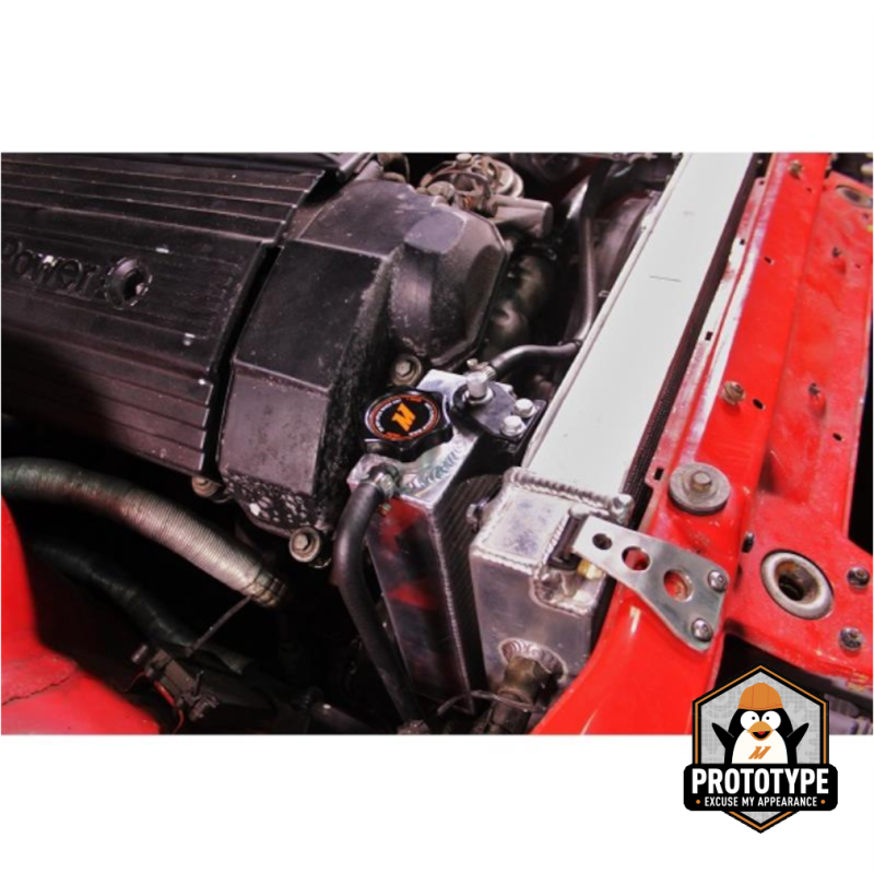 Mishimoto 92-99 BMW 3 Series Aluminum Coolant Expansion Tank - Black Coolant Reservoirs Mishimoto