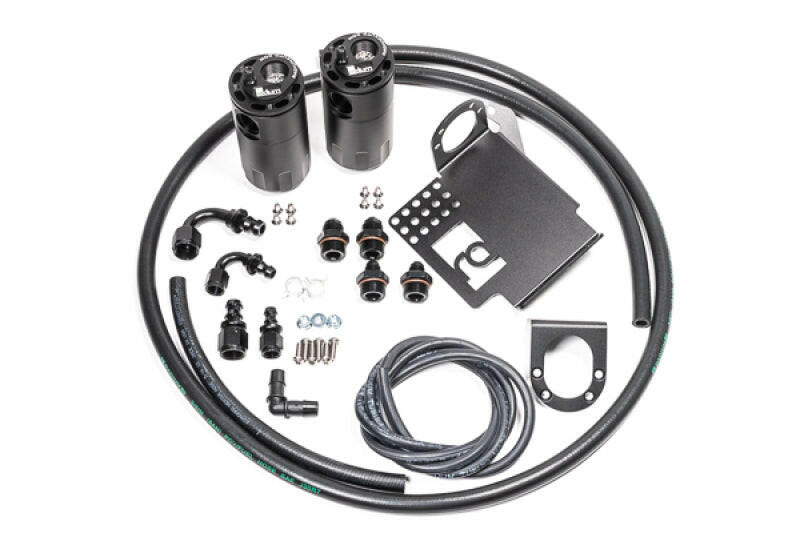 Radium Engineering Dual Catch Can Kit S2000 All RHD and 06-09 LHD Fluid Lock Oil Catch Cans Radium Engineering