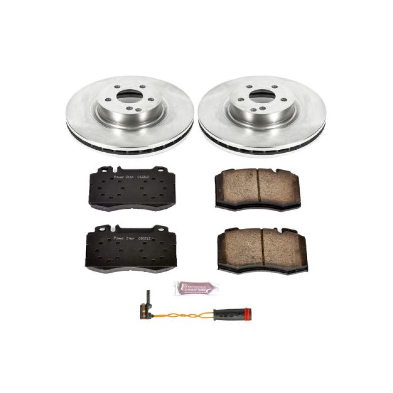 Power Stop 2006 Mercedes-Benz CLS500 Front Autospecialty Brake Kit Brake Kits - OE PowerStop