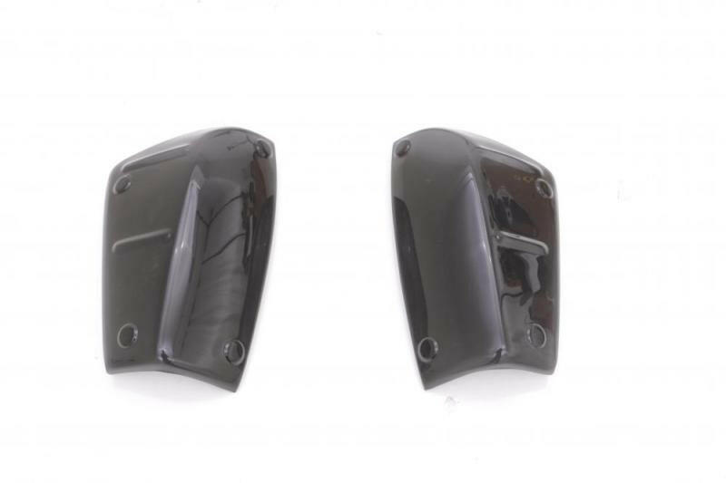 AVS 16-18 Toyota Tacoma Tail Shades Tail Light Covers - Smoke Light Covers and Guards AVS
