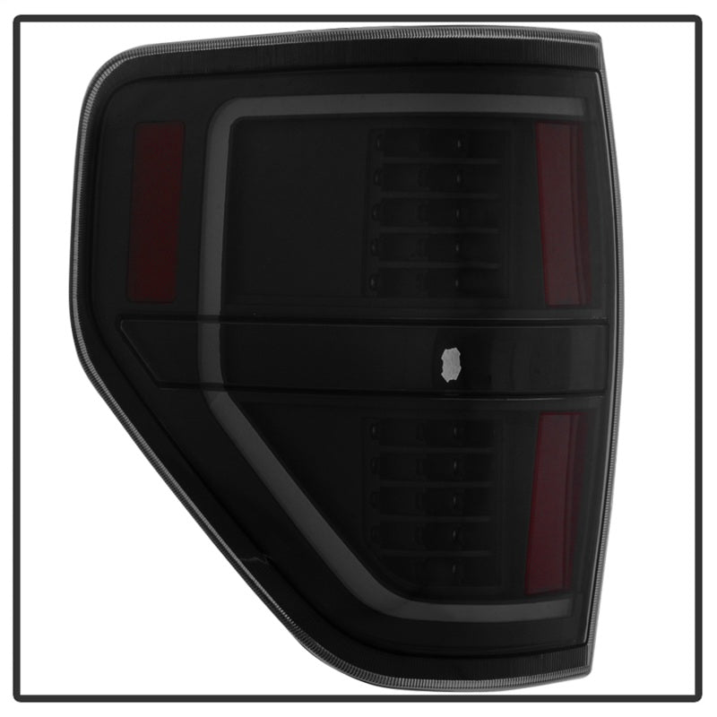 xTune 09-14 Ford F-150 Light Bar LED Tail Lights - Black Smoke (ALT-JH-FF15009-LBLED-BSM) Tail Lights SPYDER