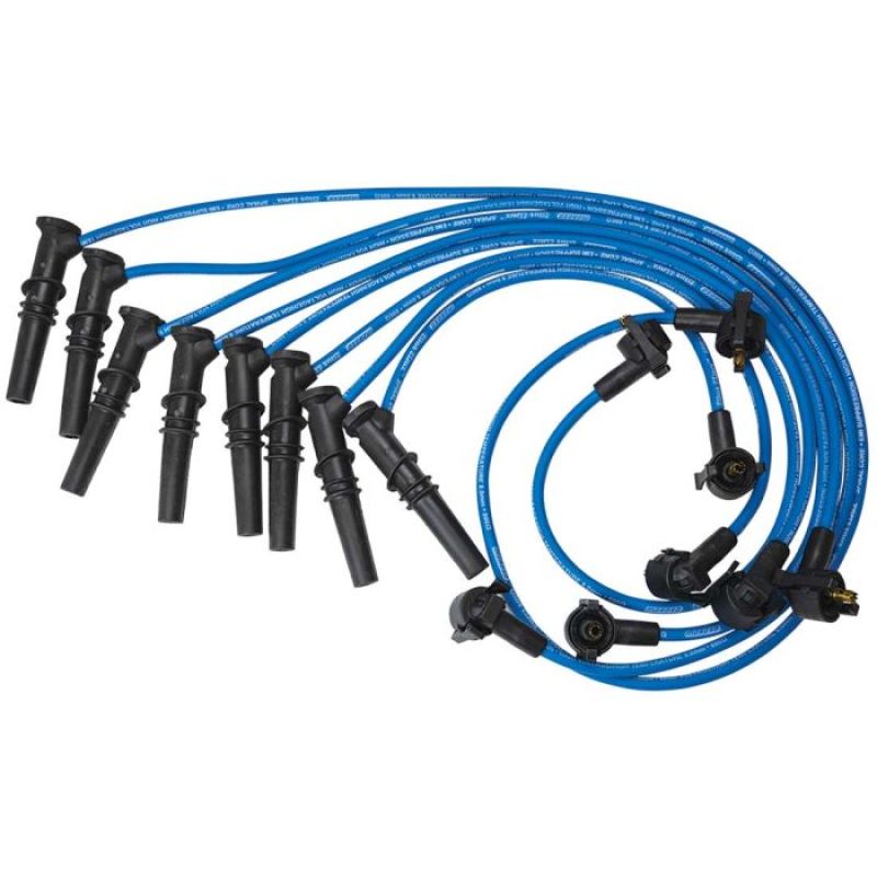 Moroso Custom Ignition Wire Set - Blue Max - Spiral Core Spark Plug Wire Sets Moroso