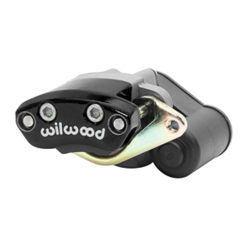 Wilwood Black Electric Parking Brake Caliper - 4.75in Bracket - 0.15-0.39in - Left Brake Calipers - Perf Wilwood