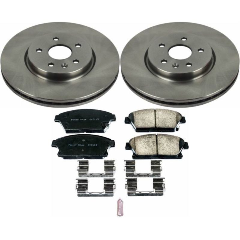 Power Stop 15-16 Chevrolet Trax Front Autospecialty Brake Kit Brake Kits - OE PowerStop