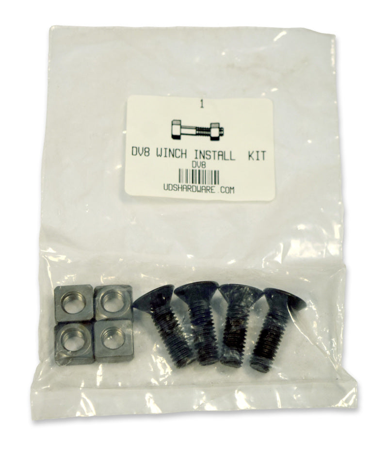 DV8 Offroad Winch Mounting Kit for DV8 12K Winches Used w/ Winch Plates Winch Accessories DV8 Offroad