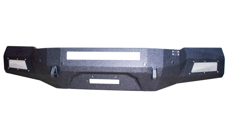 Fishbone Offroad 19-21 Chevrolet Silverado 1500 Rockfish Front Bumper - Black Texture Bumpers - Steel Fishbone Offroad