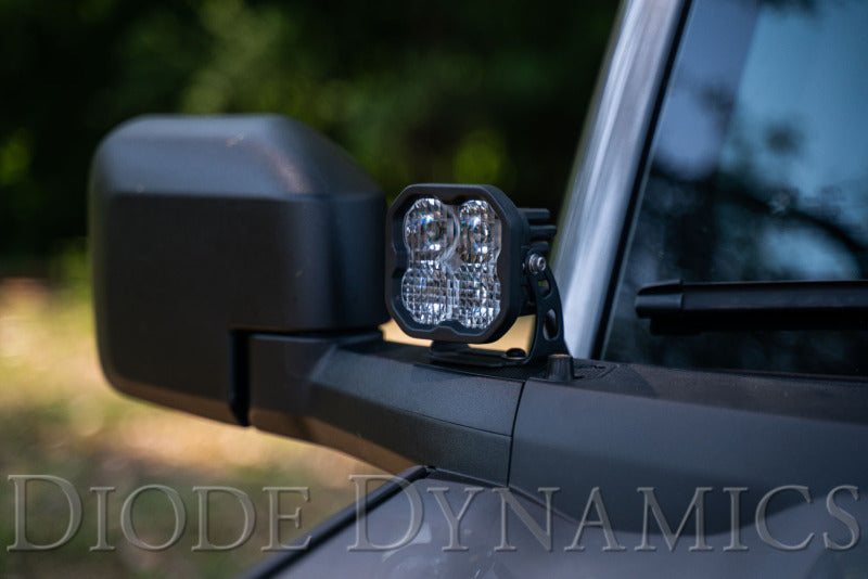 Diode Dynamics 21-22 Ford Bronco SS3 LED Ditch Light Kit - Sport Yellow Combo Light Accessories and Wiring Diode Dynamics