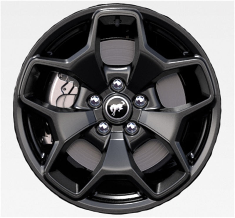 Ford Racing 21-22 Bronco Sport 17 Wheel Kit - Gloss Black Wheels - Cast Ford Racing