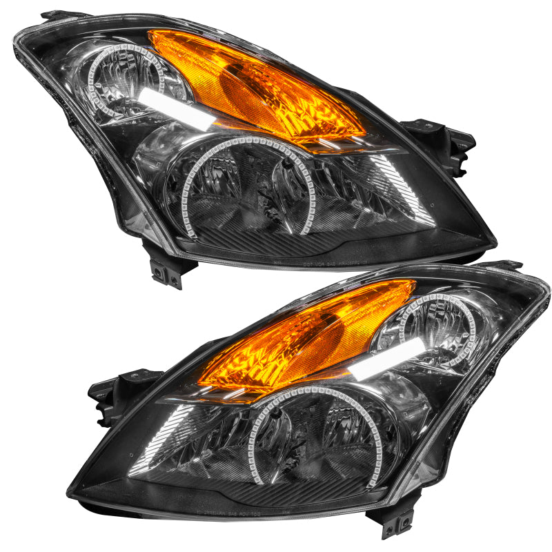 Oracle 07-09 Nissan Altima Sedan SMD HL - Black - ColorSHIFT Headlights ORACLE Lighting