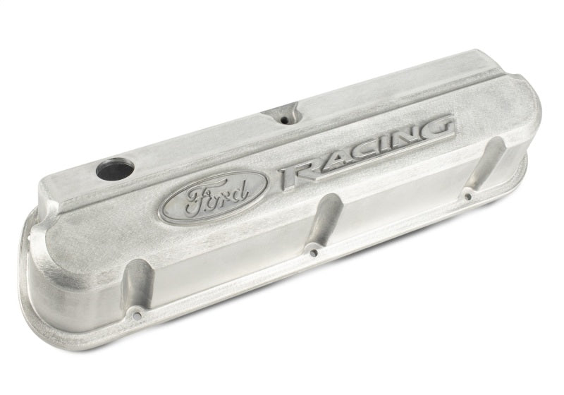 Ford Racing Slant Edge Valve Covers w/Ford Racing Logo - Bare Valve Covers Ford Racing