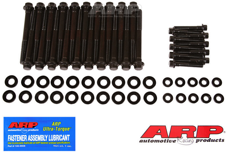 ARP Chevy LSA 8740 Hex Head Bolt Kit- Black Head Stud & Bolt Kits ARP