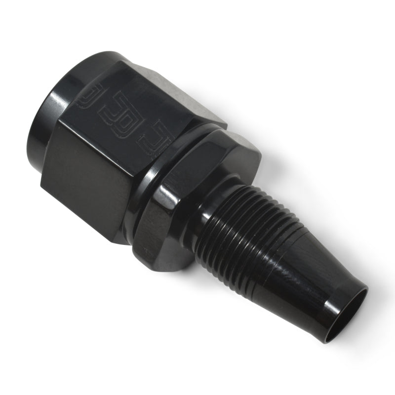 Russell Performance -8 AN Straight Hose End Without Socket - Black Fittings Russell