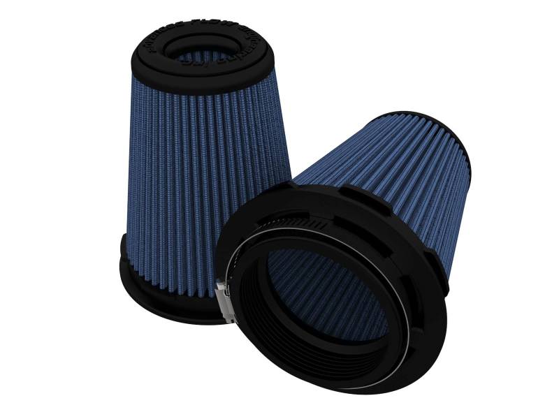 aFe Magnum FLOW Pro 5R Air Filters 3.5in F x 5in B x 3.5in T (Inverted) x 6in H (Pair) Air Filters - Universal Fit aFe