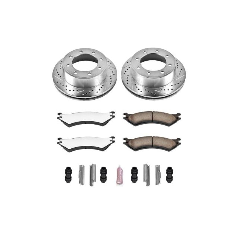 Power Stop 2007 Ford E-150 Rear Z36 Truck & Tow Brake Kit Brake Kits - Performance D&S PowerStop