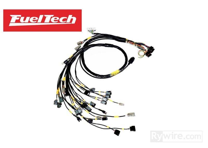 Rywire Honda B-Series w/Fueltech 550+ Eng Harn (4 Inj No EMAP/Boost/ Adapter Req / Drop Ship Only) Wiring Harnesses Rywire