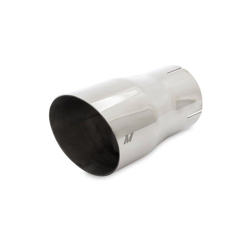 Mishimoto Clamp-On Single Wall Exhaust Tip 5in Outlet - Polished Turbo Inlets Mishimoto