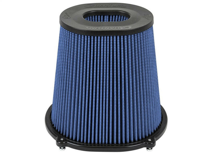 aFe Quantum Pro-5 R Air Filter Inverted Top - 5in Flange x 9in Height - Oiled P5R Cold Air Intakes aFe
