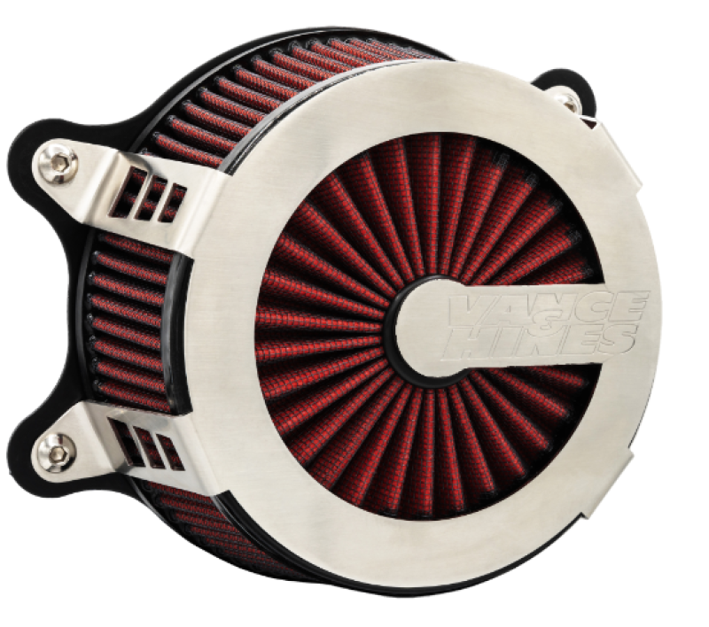 Vance & Hines HD Touring/Softail Cage Fighter Air Intake Short Ram Air Intakes Vance and Hines