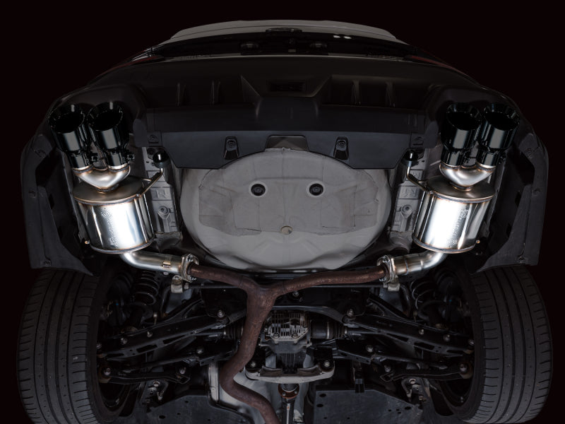 AWE Tuning 22-25 Subaru VB WRX Touring Edition Axle-Back Exhaust - Diamond Black Tips Axle Back AWE Tuning